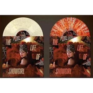 Taylor Swift Life of A Showgirl The Tiny Bubbles In Champagne 2 Vinyl Bundle Set